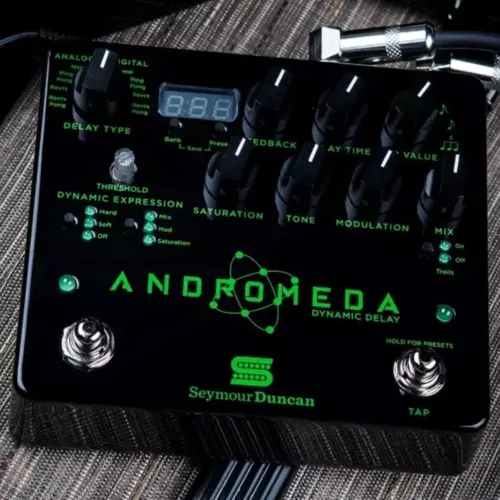 Pedal Seymour Duncan Andromeda Digital Delay E Saturação