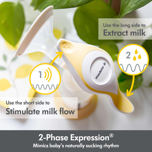 Extractor De Leche Manual Con Protectores Flexibles Harmony