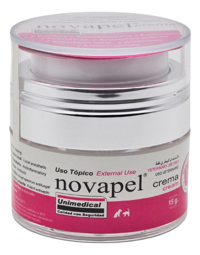 Novapel Crema 15 G Veterinaria Mérida