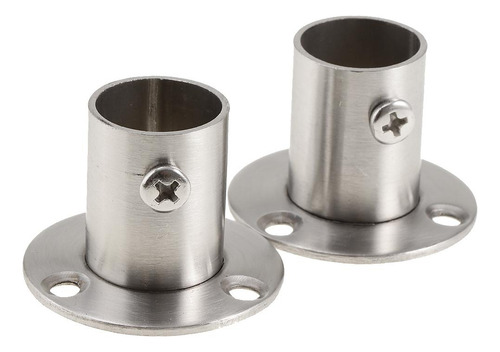 Para 2pcs Soporte De Carril De Ropa Estante Base De 42 X 30
