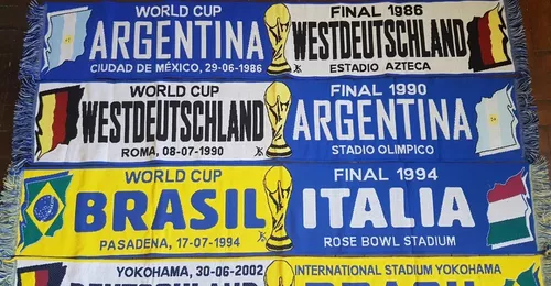 CACHECOL/SCARF - FINAIS DE COPA DO MUNDO - WORLD CUP FINALS