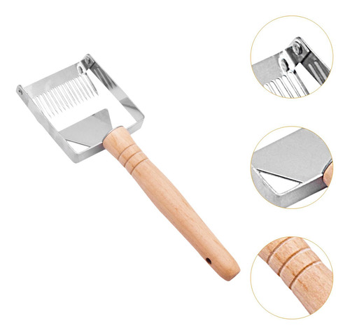 Tenedor Para Destapar Miel, Herramienta Mango De Madera