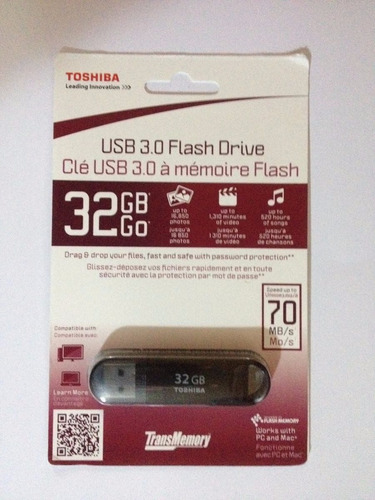 Pendrive Toshiba Transmemory 32gb Usb 3.0 Flash (preguntar)