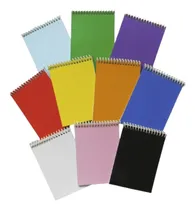 Comprar Anotador 10x14 Tapa De Colores Souvenirs Cumples Pack X40