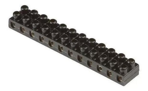 Conector Sindal Barra 06mm Baquelite 12 bornes