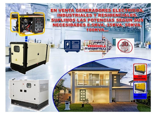 Plantas Electricas Generadores Residenciales E Industriales 