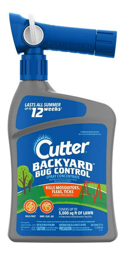 Repelente De Plagas - Cutter Bug-free Backyard Spray Múltipl