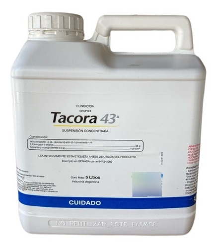 Tacora 43 Fungicida 5 Lts Gleba Tebuconazole