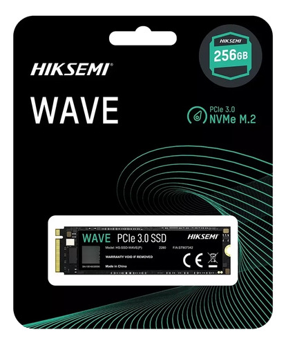 Disco Ssd Hiksemi Wave Pcie 3.0 256gb M.2 2280 Nvme 2280mb/s