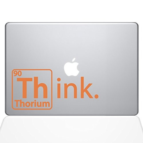 The Decal Guru Think Thorium Macbook Decal Vinyl Sticker