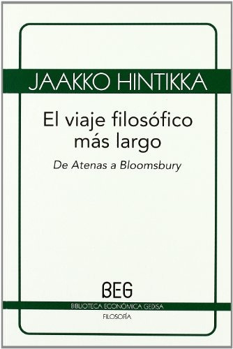 El Viaje Filosófico Más Largo, Jaaka Hintikka, Ed. Gedisa