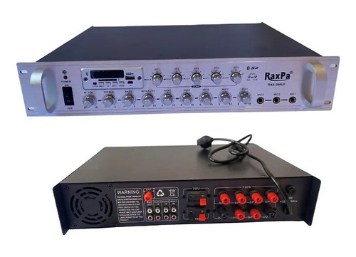 Amplificador Potencia Audio Comercial Raxpa Rax 700uf