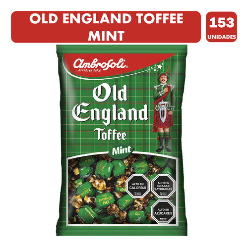 Old England Toffee Menta De Ambosoli 153 Un (bolsa Con 885g)