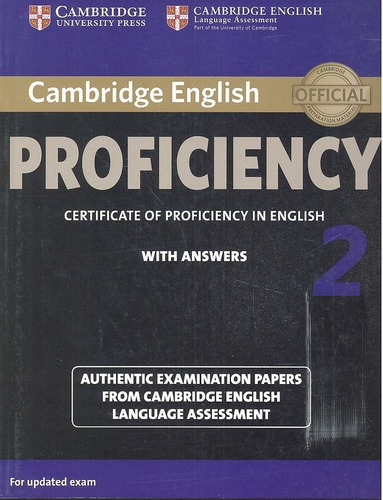 Proficiency 2 St With Answers 15 Camin0sd - Aa.vv