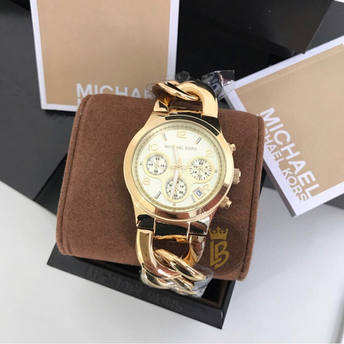 Relógio Michael Kors Luxo Mk3131 Pulseira Corrente- Original | Mercado Livre