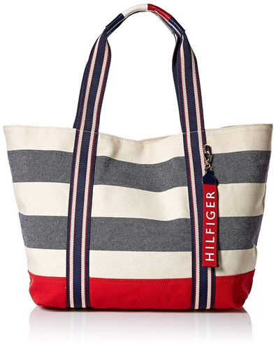 Bolsa Tommy Hilfiger Canvas Tote Bag Original Bolso 