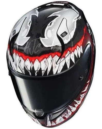 Casco Marvel Spider-Man Moto Hjc Rpha 11 Pro Venom 2