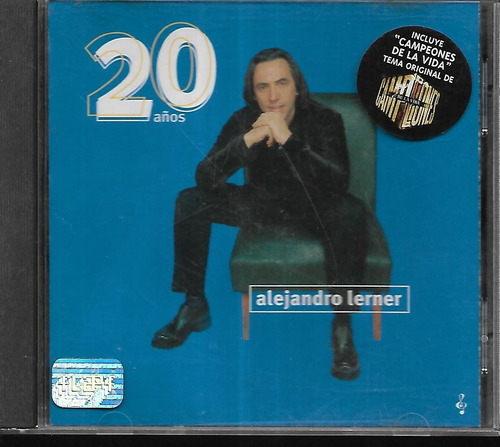 Alejandro Lerner Album 20 Años Sello Polygram Discos Cd 1999