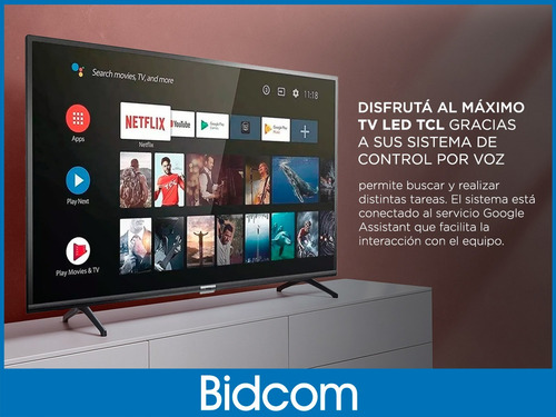Smart Tv Tcl 32 Led Hd Android Tv Netflix Youtube Hdmi