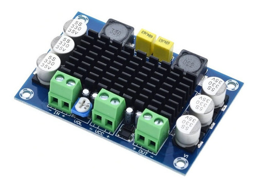 Amplificador De Audio Tpa3116d2 100w Color Azul Potencia de salida RMS 100 W