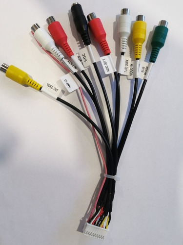 Arnés Rca Para Componentes De Radio De Automóvil