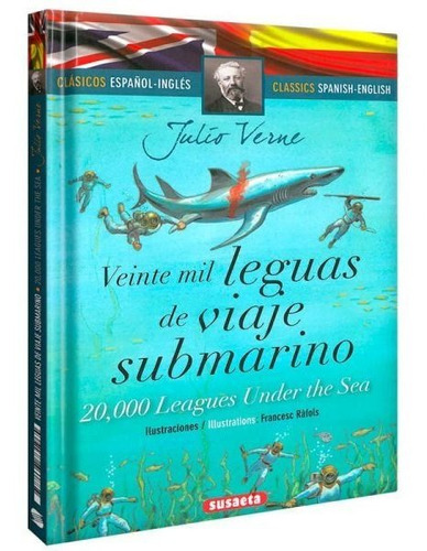 Veinte Mil Leguas De Viaje Submarino Bilingüe / Julio Verne