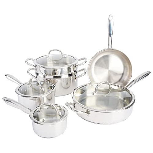 Juego De Utensilios De Cocina Elite Devon De Acero Inox...