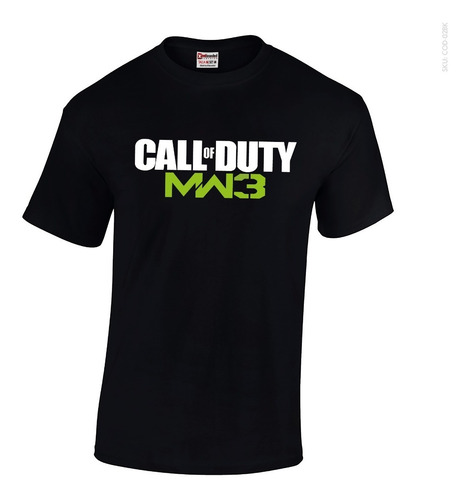 Camisetas Unbranded - Edicion Call Of Duty Videojuego Mw3