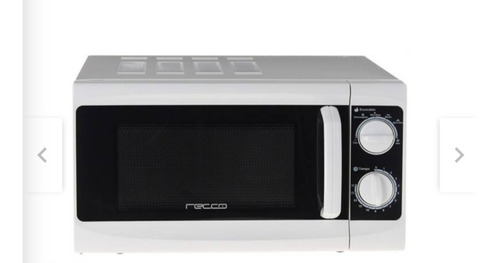 Horno Microondas Análogo 20 Litros Blanco Md3178536