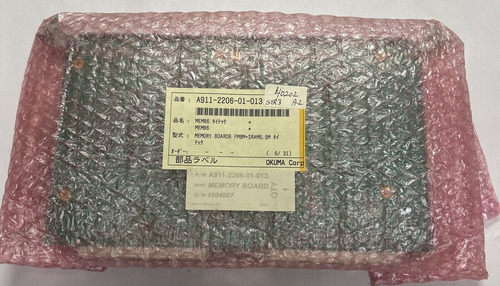 Okuma,a911-2206-01-013/1911-2206-1604007,memory Boar Ccs