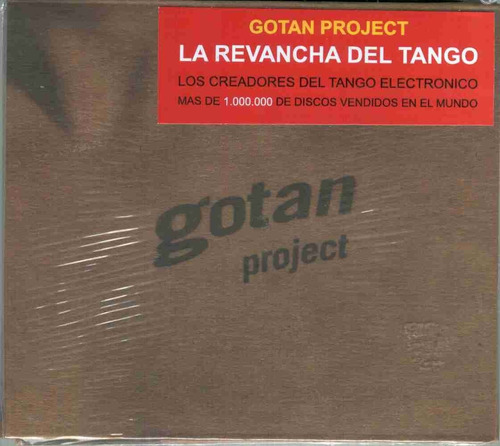 Gotan Project - La Revancha Del Tango Cd Original Nuevo