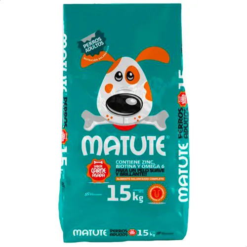 Alimento Perro Adulto Matute Carne Asada 15kg - Bongiovanni