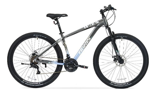 Bicicleta By Topmega Tigris Rod 29 Mod 2025 Gris/celeste 18 "