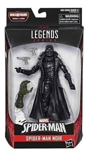 Spiderman Noir Marvel Legends Baf Lizard Nuevo Envio Gratis