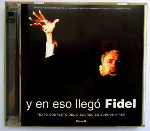 2 Cds Llego Fidel Castro Audio Completo Discurso Facultad