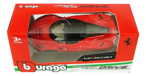 Ferrari Laferrari Bburago A Escala 1:64 Coche Coleccionable (Usado)