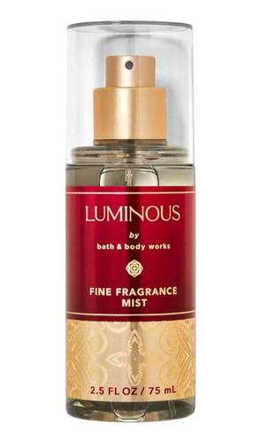 Luminous Fine Fragance Mist Bath & Body Works 75 Ml 