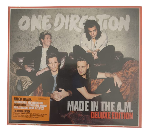 Cd One Direction Made In The Am Deluxe Edition Supercultura 