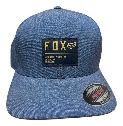 Gorra Fox Non Stop Flexfit Hat Azul 100% Original