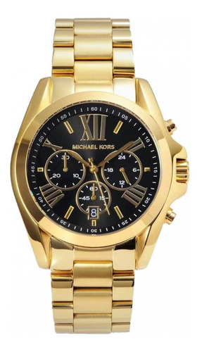 Reloj Michael Kors Mk5739 Gold And Black Nuevo Original