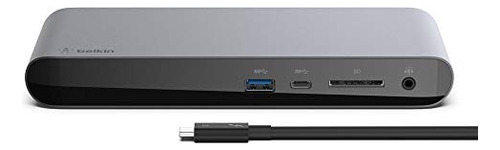 Belkin Thunderbolt 3 Dock Pro Con Cable Thunderbolt 3, Usb C