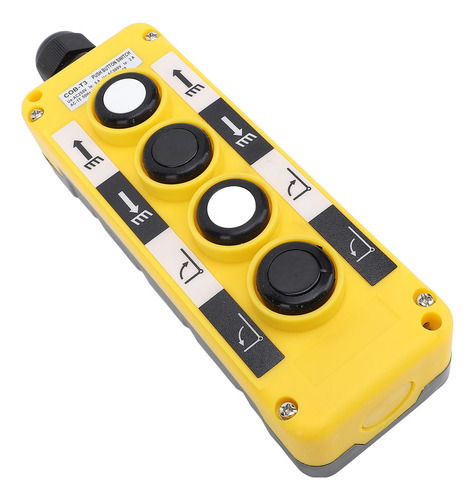 Botonera De Grúa Eléctrica Ip68 Con 4 Botones Pulsadores