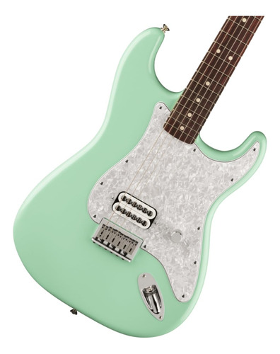 Fender Tom Delonge Stratocaster Guitarra Eléctrica - Verde.