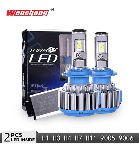 Focos Luces Turbo Led T1, 15.000 Lumens, (garantia 3 Años)