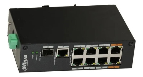Imagen 2 de 6 de Switch Dahua Dh-pfs3110-8et-96 10 Puertos Poe 8 Puertos
