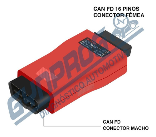 Imagem 3 de 3 de Adaptador Autel Can Fd