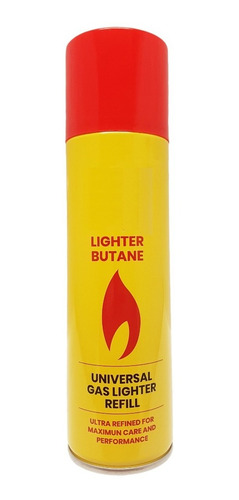 Gas Butano - Garrafa Cartucho Recarga - 250ml