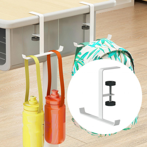 Colgador De Bolso De Mesa, Soporte Para Mochila, Blanco