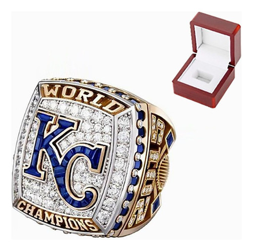 Mlb - Anillos De Campeonato De Los Kansas City Royals 2015