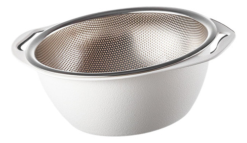 Cesta Coladora De Acero Inoxidable, Escurridor De M